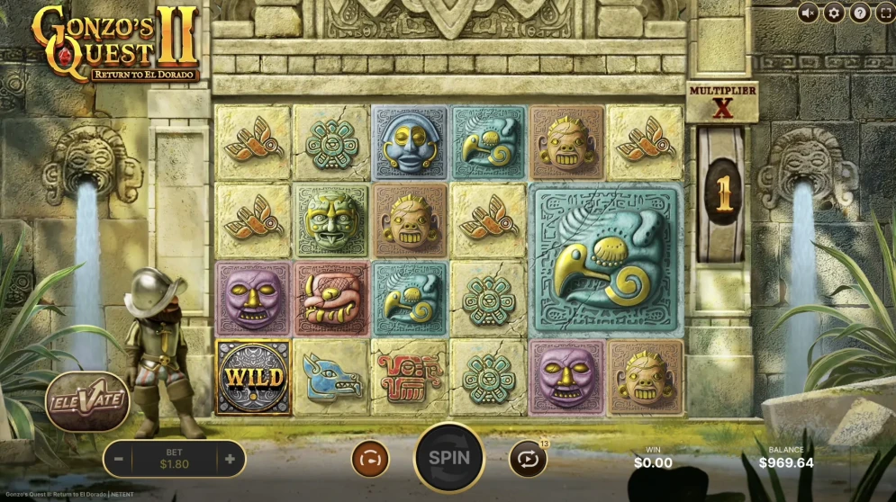 Gonzos Quest 2 gameplay